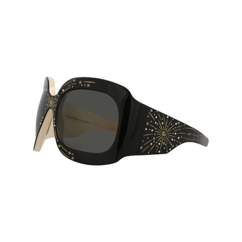 Gucci Shield-Frame Acetate Sunglasses - Picture 2 of 5